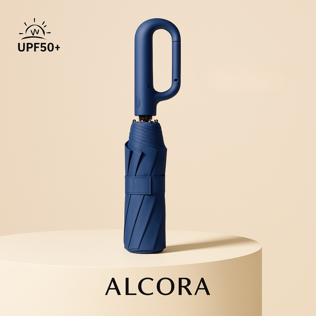 Paraguas Automático con Hebilla de Anillo